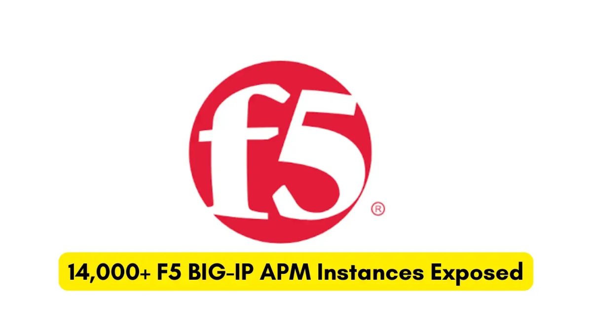 Critical F5 BIG-IP APM Vulnerability Escalates, Leaving Over 14,000 Instances Open to Attack