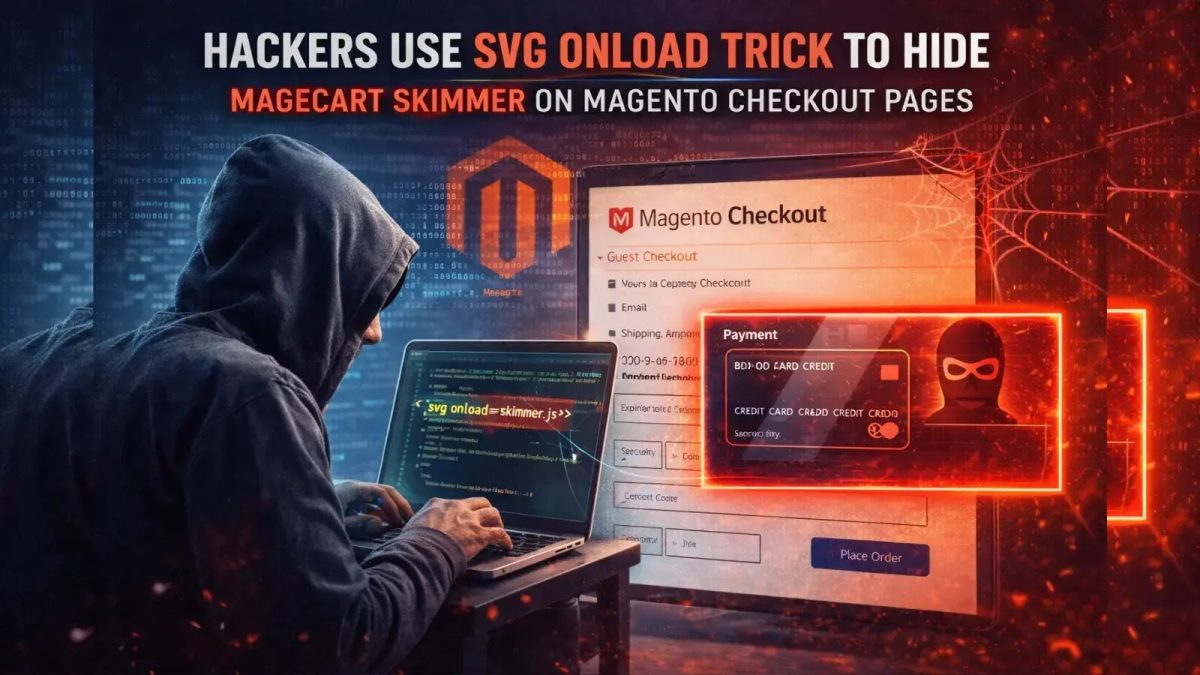Stealthy Magecart Skimmer Evades Detection Using Inline SVG Payloads on Magento Sites
