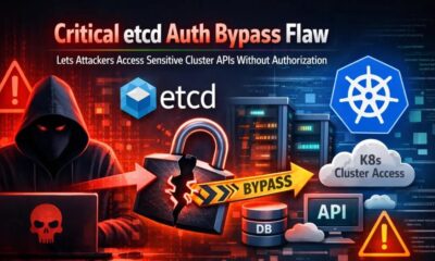 Critical etcd Authentication Bypass Exposes Kubernetes Cluster Management APIs